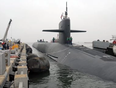 Το επιθετικό υποβρύχιο USS Georgia στη Μεσόγειο